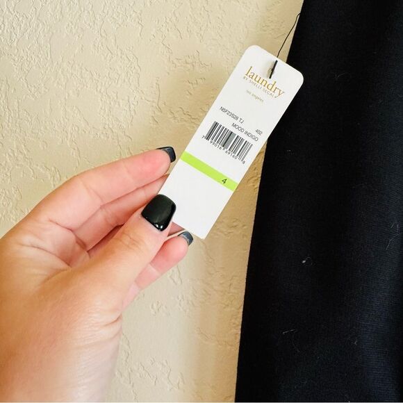 NWT | Laundry by Shelli Segal | moon indigo pencil skirt | 4 - Picture 8 of 8